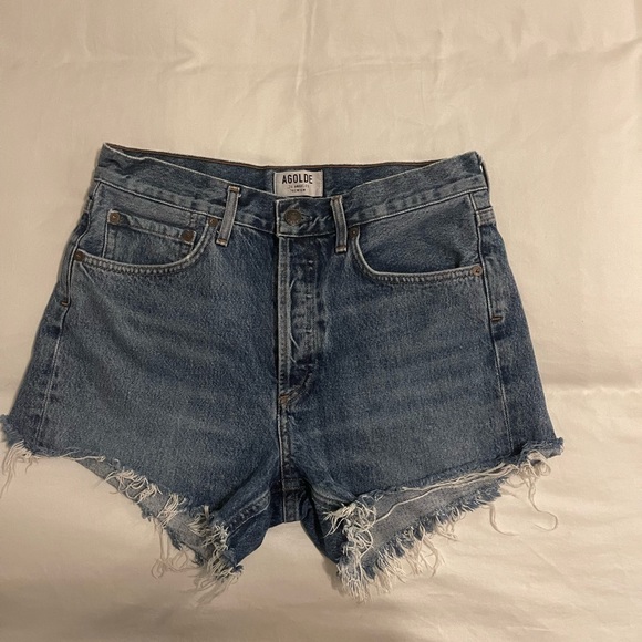 Agolde denim shorts